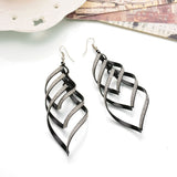 OL spiral earrings