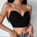 Sexy Lady Style Body Shaping Temperament Base Wrap Top