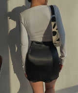 High Quality Elastic Luster Satin Bread Hip Skirt