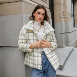 laid Thicken Warm Cotton Jacket