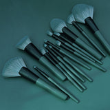 14 Plantain Makeup Brushes Set