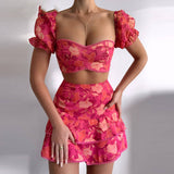 Floral Two Peice outfit