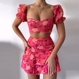 Floral Two Peice outfit