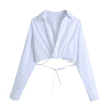 Spring Short Casual Blouse