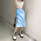 High Waist Slim Wrap Hip Skirt