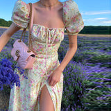 Summer Floral Print Dress