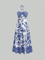 Robe longue au style bohème