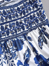 Robe longue au style bohème