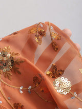 Top de plage bohème dos nu en tissu perlé