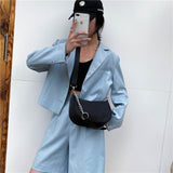Ladies Nylon Underarm Crossbody Bag