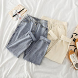 straight jeans
