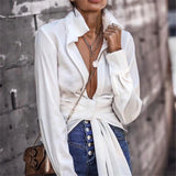 white long sleeve shirt