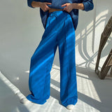 Wide Legs Casual Trousers