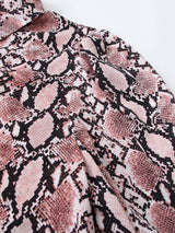 Lantern Sleeve Puff Sleeve Printed Shirt Top