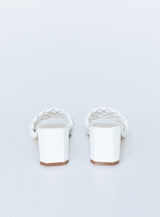 CHIS HEELS WHITE