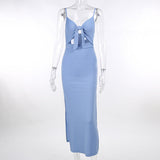 Tie Sling Maxi Dress