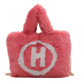 Plush Color Crossbody Bag