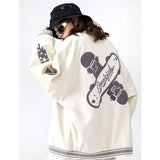 Loose Casual Baseball Jacket