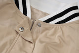 Stand Collar Zipper American Baseball Jacket