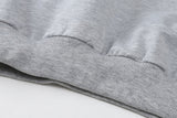 Grey V-neck Sweatshirt