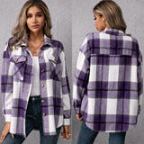 Plaid Shirt Plaid Jacket