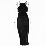 Sexy Halter Strap Dress