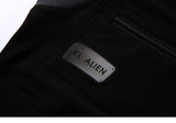 Printed stitching contrast sports vest