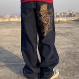 Wide Leg Mopping Trousers