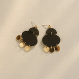 Body Clay Texture Lacquered Acrylic Earrings
