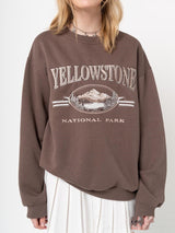 Round Neck Casual Long-sleeved Sweater