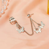 Butterfly Cold Wind All-In-One Earrings