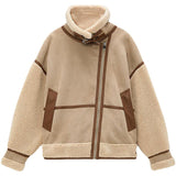 Stitching Zipper Jacket