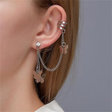 Butterfly Cold Wind All-In-One Earrings