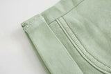 style high waist casual shorts