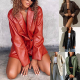 Leather Blazer