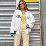 Retro Style Baseball Uniform Jacket