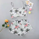 Cotton Girls Cartoon Casual PJ Suit