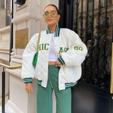 Retro Style Baseball Uniform Jacket
