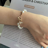 Pearl Pendant Bracelet