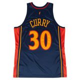 Stephen Curry Golden State Warriors Hardwood Classics Throwback 2009-10 Jersey