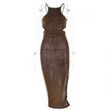 Sexy Halter Strap Dress