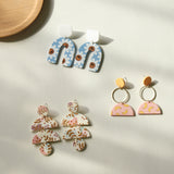 Acrylic Pearl Earrings