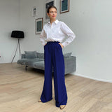 Wide Legs Casual Trousers
