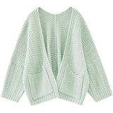 Soft Milk Sweater Coat Cardigan