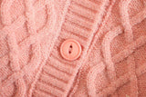 Yarn Ball Twist Knit Sweater Sling