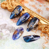 Nail Stickers 3D Christmas Series Two-color