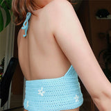 Cute Little Flower Hanging Neck Small Sling