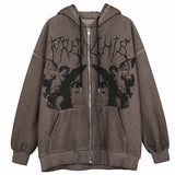Temperament Commuter Zipper Hoodie