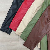 Leather Blazer
