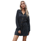 Knitted Sweater Dress Women